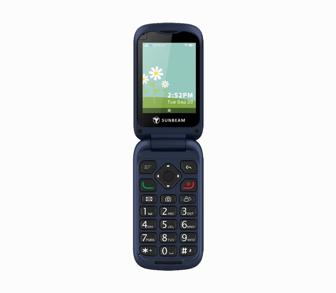a flip phone with minimal features